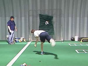 pitching training